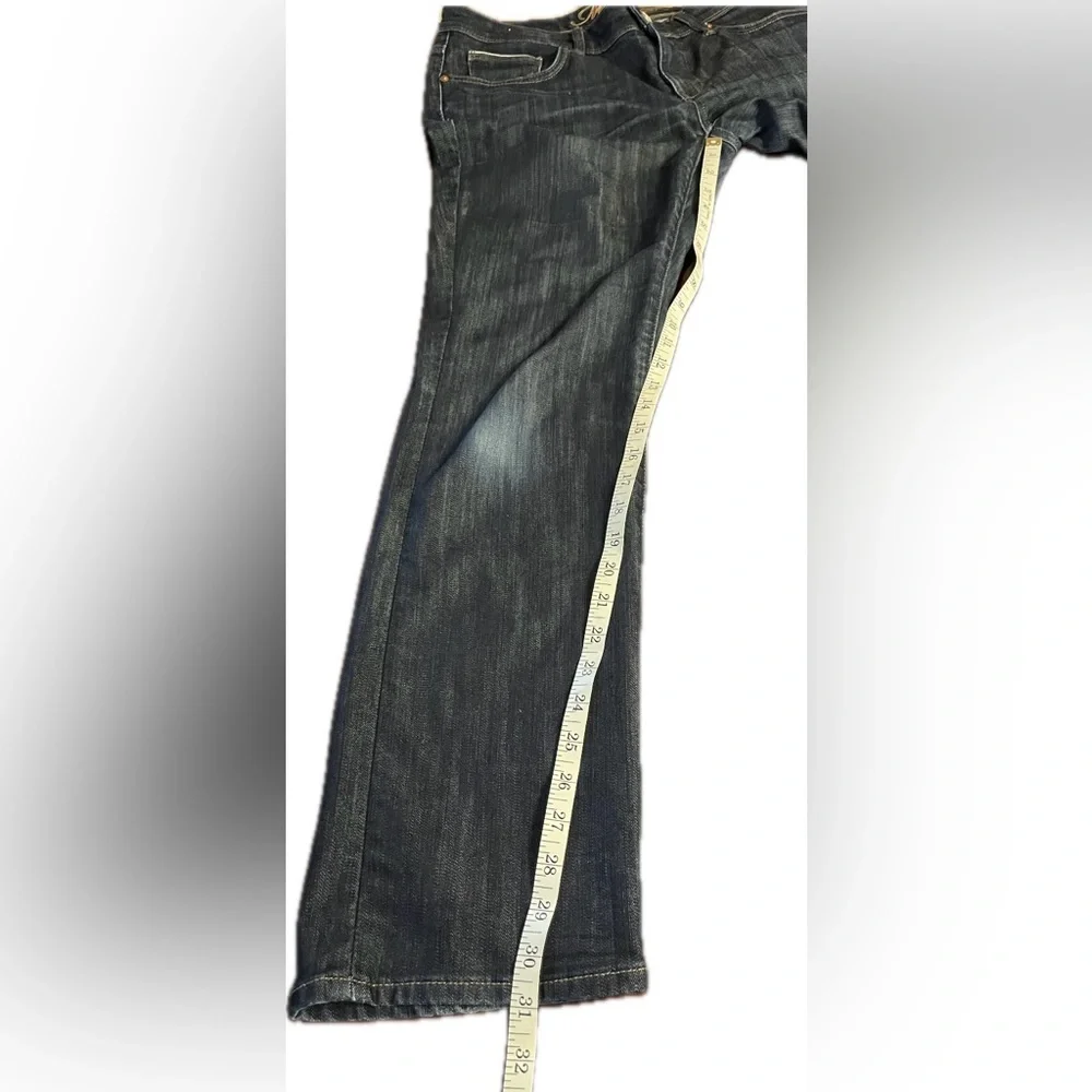 Woman’s blue jeans pants straight Mavi mid-rise size 31/32 Molly straight